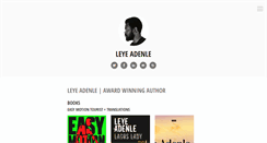 Desktop Screenshot of leyeadenle.com